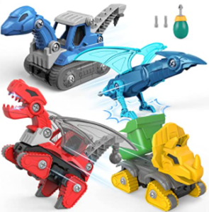 恐竜おもちゃ 組み立ておもちゃ 電動ドリルおもちゃセット