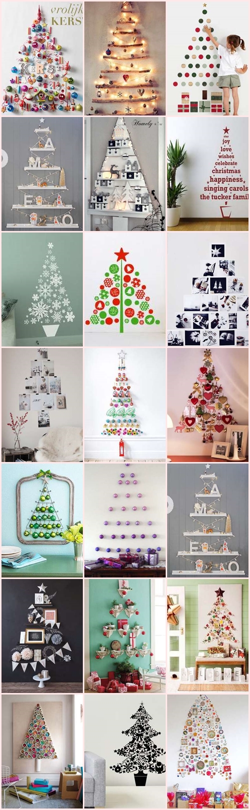クリスマスツリー 自宅 手作り 壁面飾り 壁飾り おすすめ
