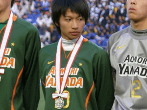 青森山田高校時代に全国大会で準優勝だった柴崎岳
