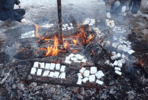 どんど焼きの由来や意味は いつお守りを焼く お餅も アリスの陽なたぼっこ